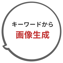 キーワードから画像生成